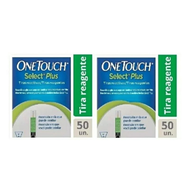 Kit C/2cx De Tiras One Touch Select  Plus 100unidades