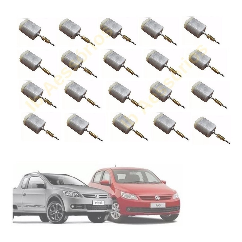 Motor Fechadura Trava Elétrica Gol Voyage Saveiro G5 20 Pçs Automotivo