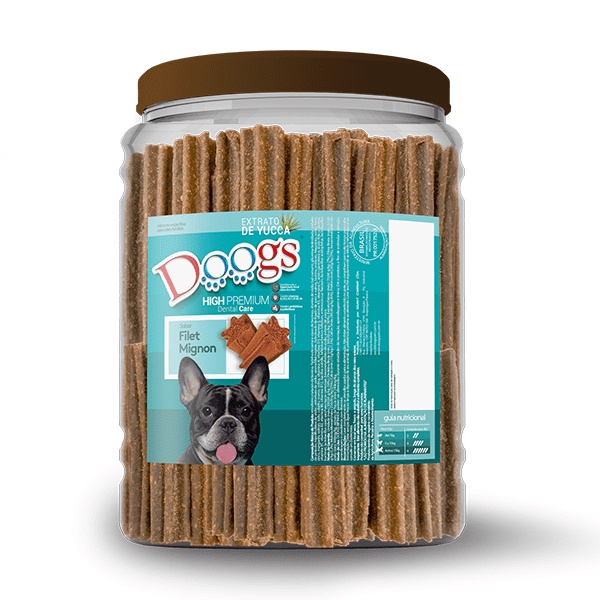 Petisco Pet Bifinhos Dental Care High Premium  para cães POTE 1,8KG