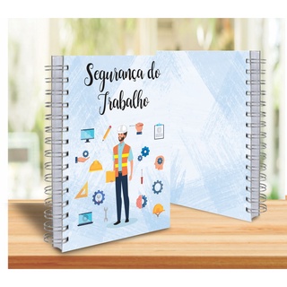 Caderno Profissão Segurança do Trabalho A5 - 100 Folhas 15x21 (Tamanho Pequeno)