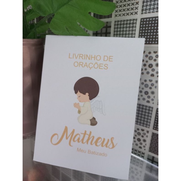 Livrinho de oração 20 unidades, Batizado,livro de oração, primeira comunhão, lembrancinha em Oferta na Shopee
