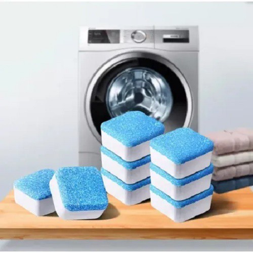 20 Pcs Pastilha Tabletas Limpar Higienizar Máquina Lavar 