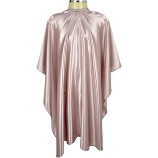 Capa de Corte para Cabeleireiro(a) / Barbeiro em Cetim Nude em Oferta na Shopee