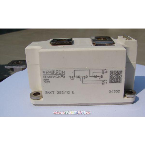 Por O Módulo SKKT253/12E 08E 14E 16E 18E SKKH253 16E Novos Módulos De Diodo Tiristor
