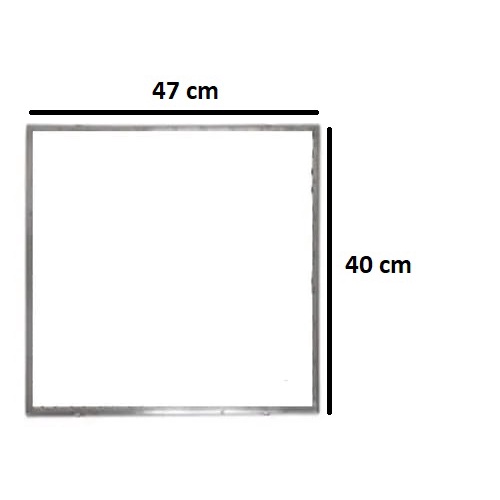Porta Espeto 47x40 Sem Cabo 100% Inox 430 Churrasqueira Churrasco Top