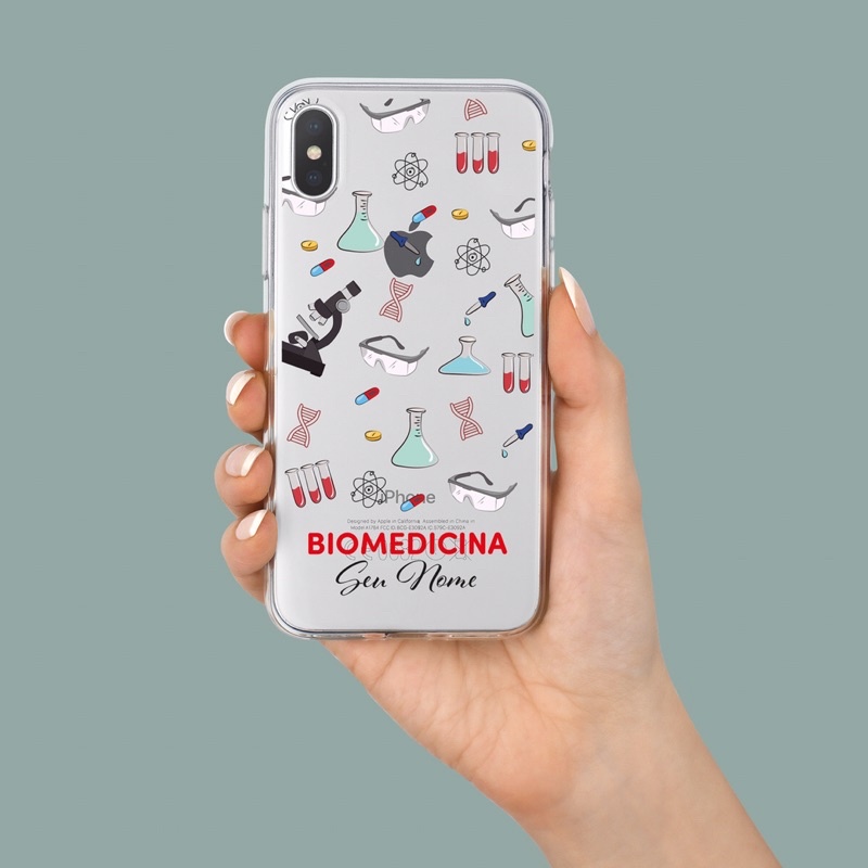 Capa Capinha de Celular Biomedicina