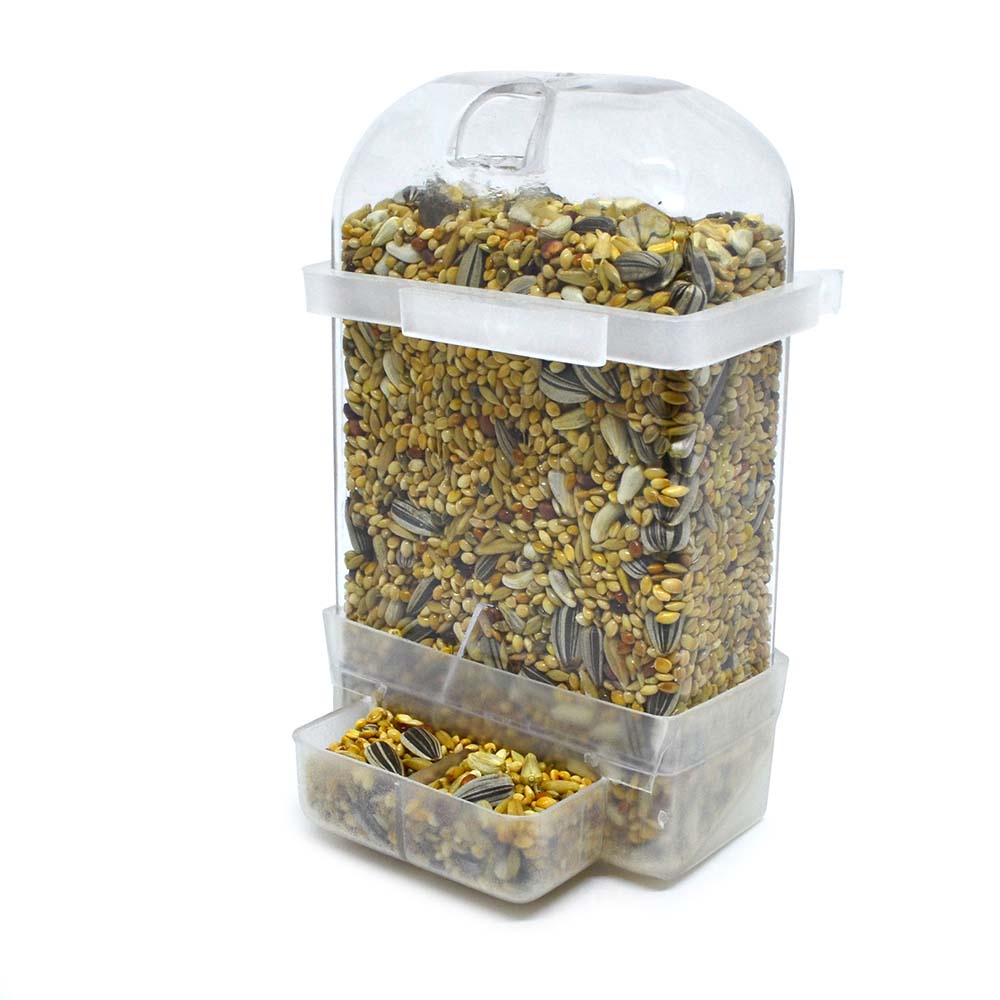  Comedouro Automático Contínuo Cochinho 220ml - K13 Kotori - Pássaros e Aves