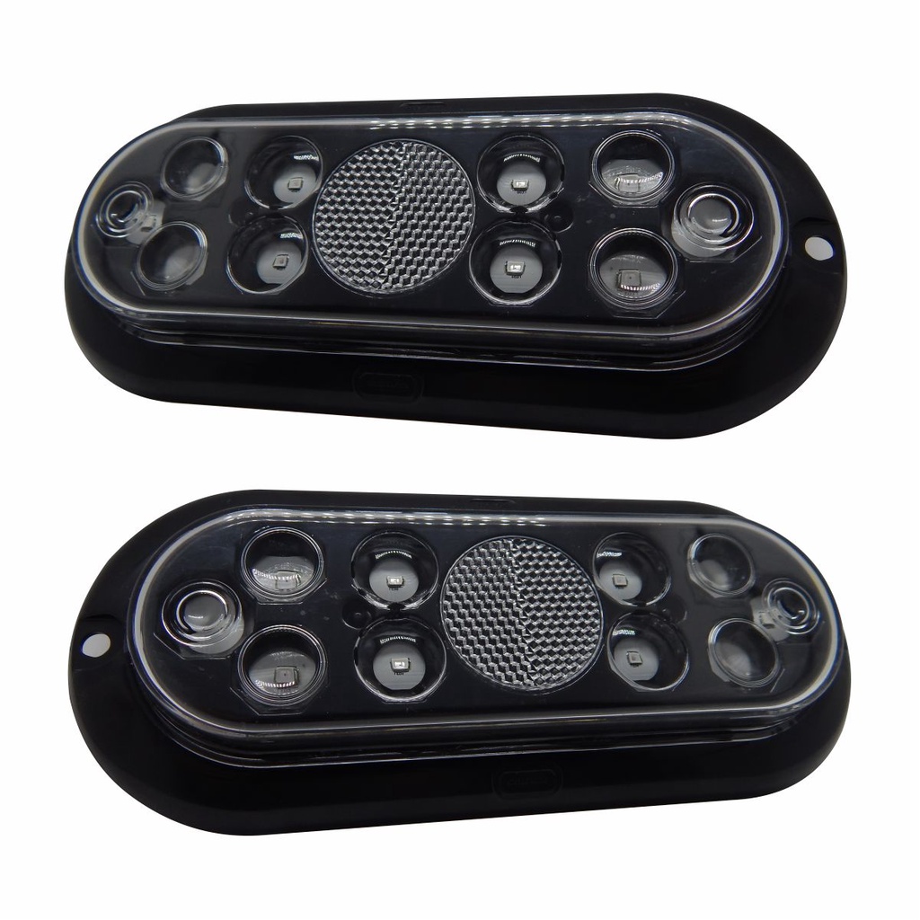 Par Sinaleira em Led Carretinha Carreta Reboque Barco Jetski