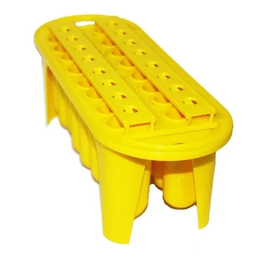 Picoleteira Forma De Picolé Geladinho 16 Picolés AMARELA