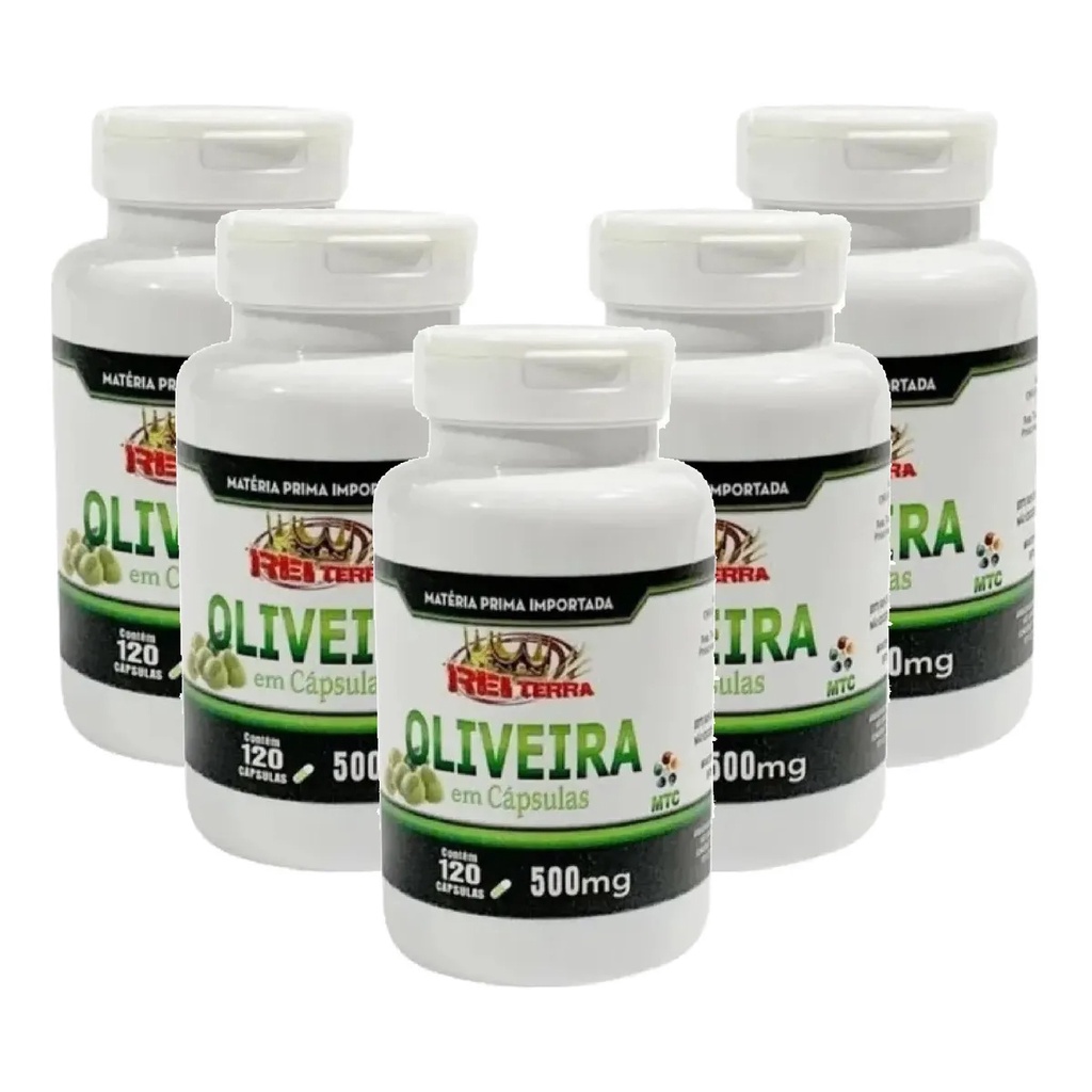 Extrato De Oliveira Kit 5x 120 Capsulas Original Oliva Shopee Brasil 5818