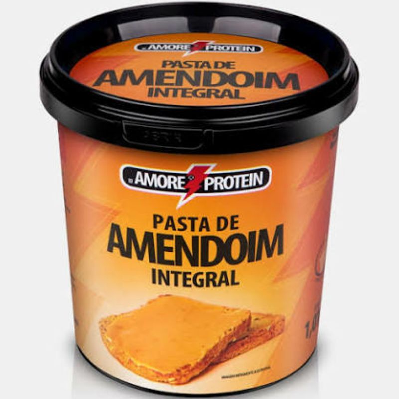 Pasta de Amendoim Integral 1kg RB Amore Protein Shopee Brasil
