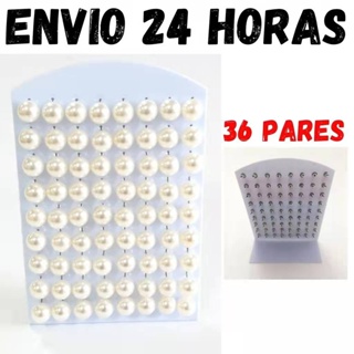 Cartela Brincos De Perolas 36 Pares Atacado Revenda Lembrança de Casamento em Oferta na Shopee