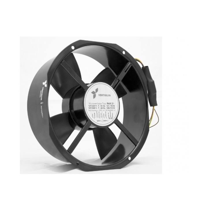 Microventilador Axial Ventisilva 256MM | RAX 4 Alum. Invertido Monofásico