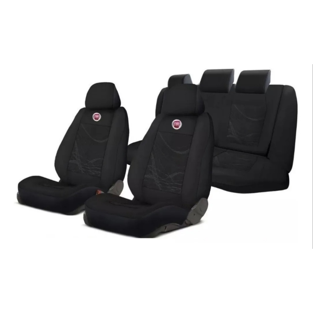 jogo capas banco carro tecido automotivo logo fiat premio elba fiorino doblo idea linea marea tempra tipo sinea stilo grand siena palio uno fiat 147 punto toro cronos argo strada
