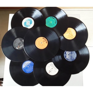Disco de Vinil Colecionável Grande para Decoração/ Artesanato Retro Vintage- Sem Capa - Aleatório Personalizado em Oferta na Shopee