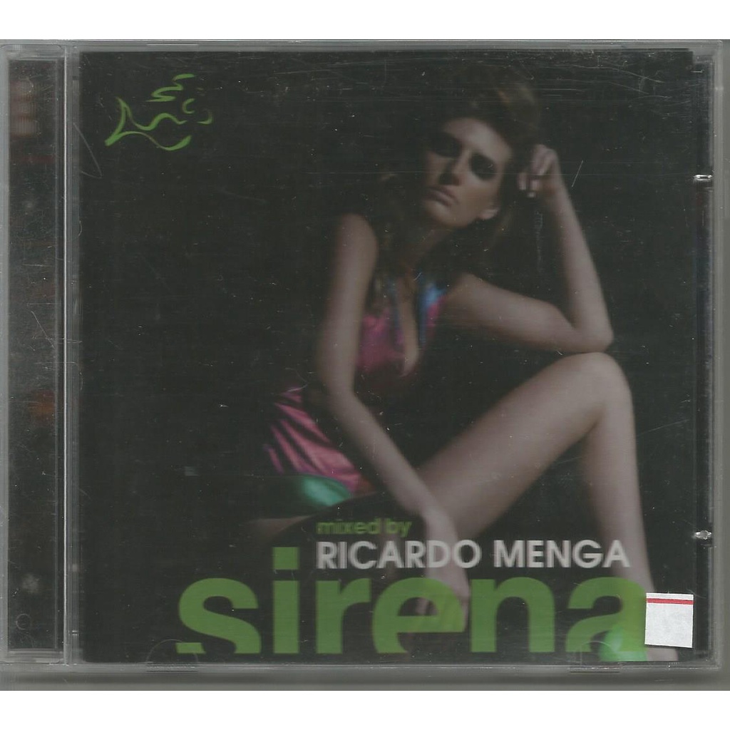Sirena - Mixed By Ricardo Menga - ELETRÔNICA - CD - Tenho + 2.000 Cd's