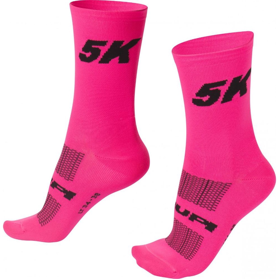 Meia HUPI 5K Rosa - LT para pés menores 34-38 em Oferta na Shopee