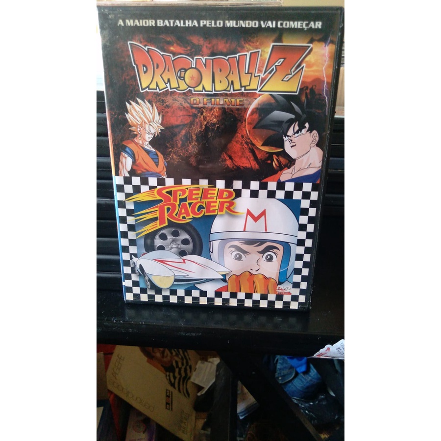 DVD Dupla Face Dragon Ball Z - O Filme/ Speed Racer