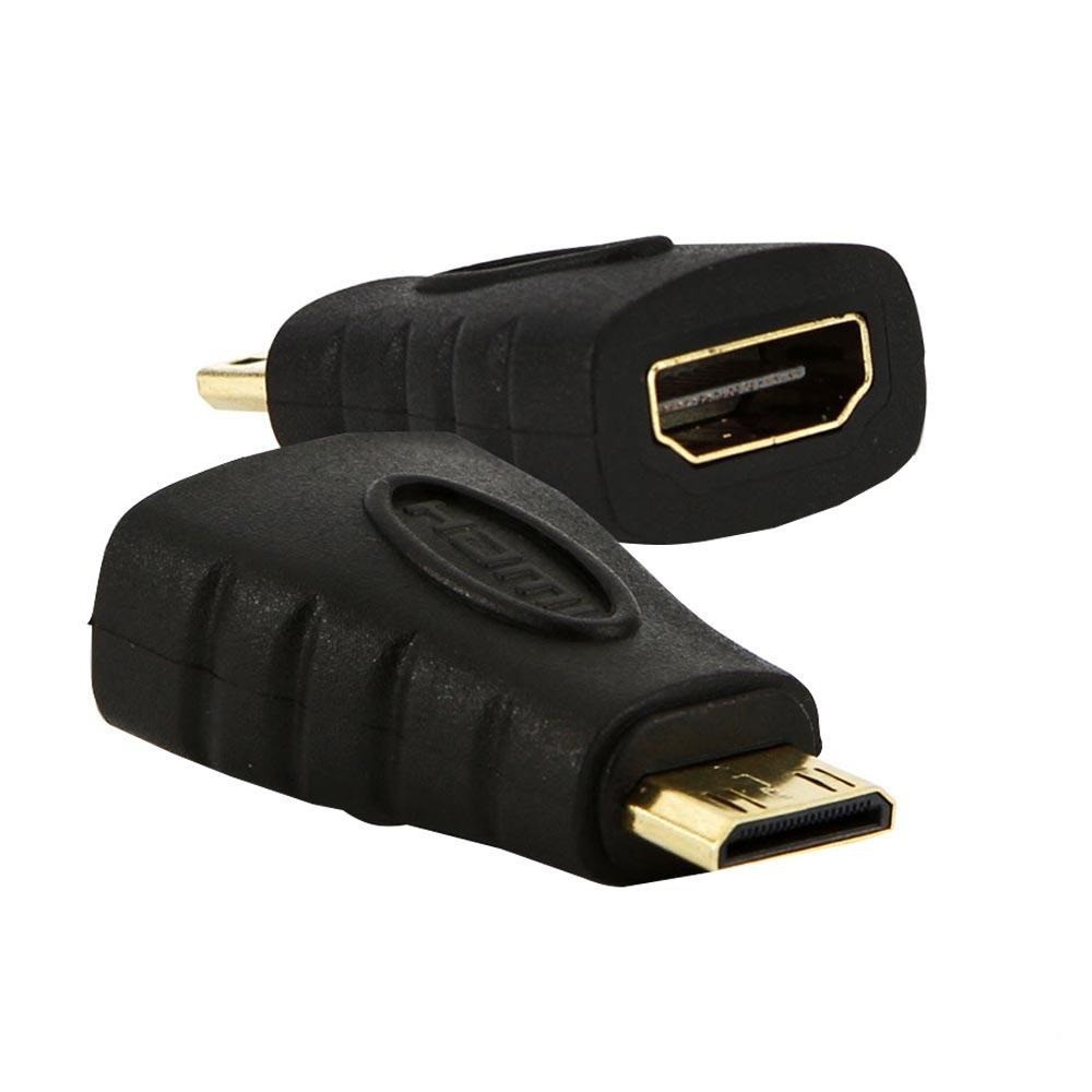 ADAPTADOR MINI HDMI MACHO PARA HDMI FÊMEA