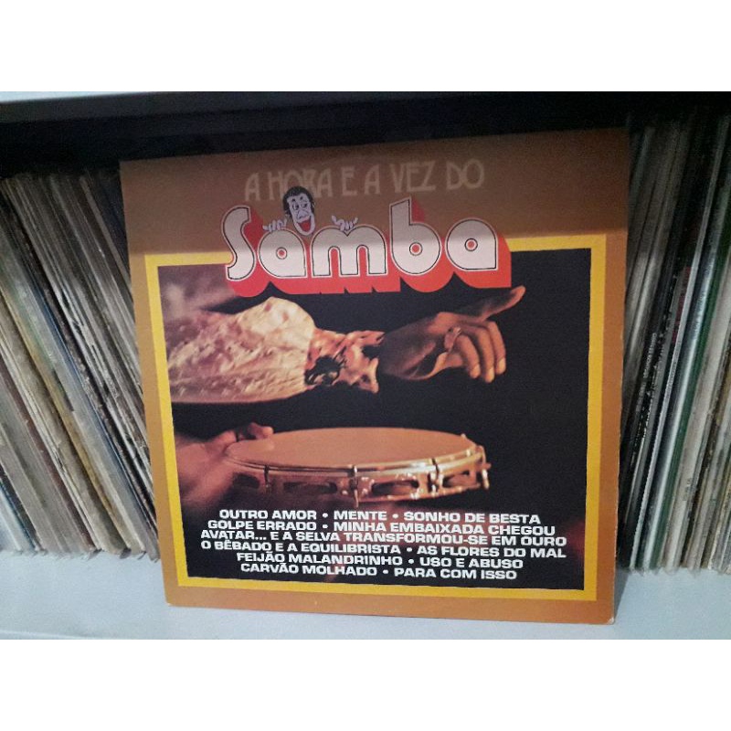Lp A Hora E A Vez do Samba (1986) Vg++