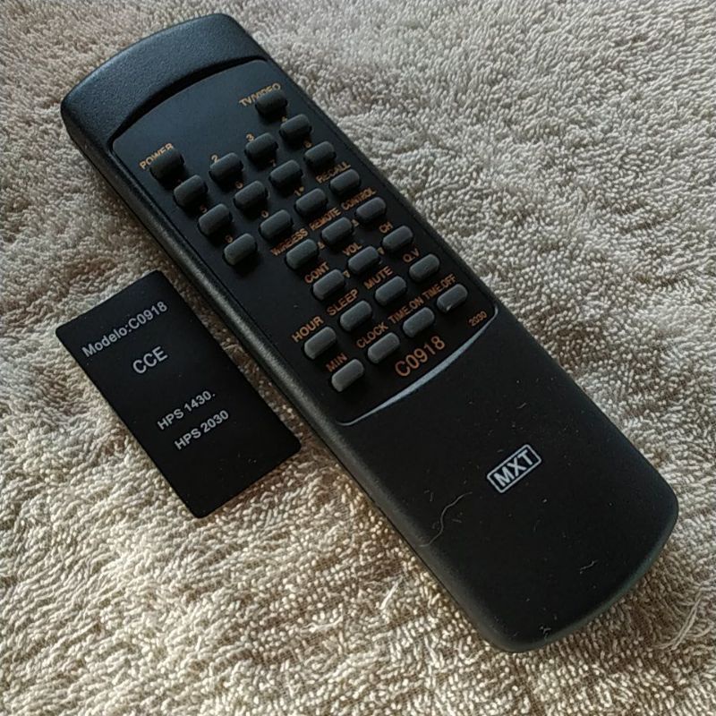 Controle Remoto Compativel Tv Tubo Cce Hps1430/Hps2030