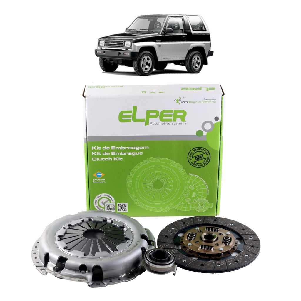 Kit Embreagem para Daihatsu Feroza 1.6 Elper