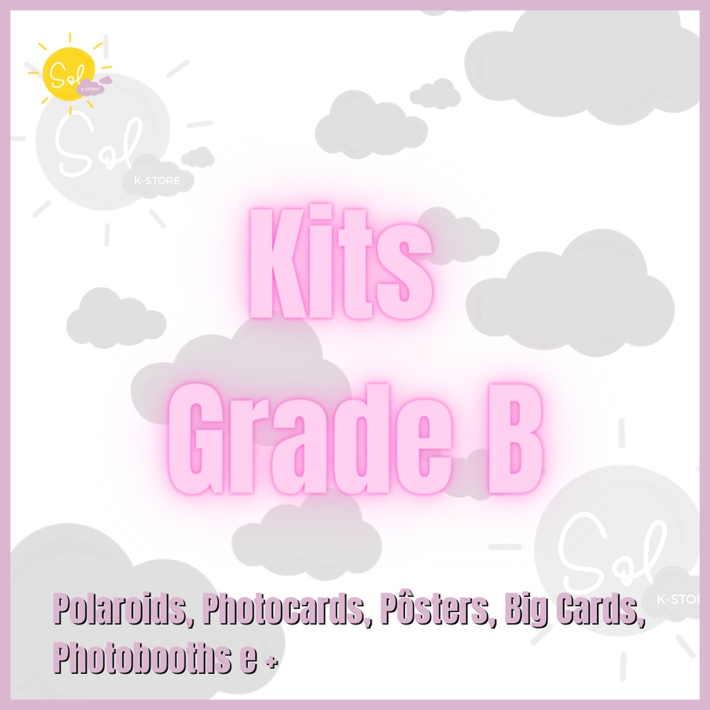 Kit Grade B - BTS | Shopee Brasil