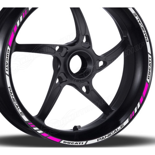 Friso Adesivo Refletivo M9 Roda Moto Ducati Panigale