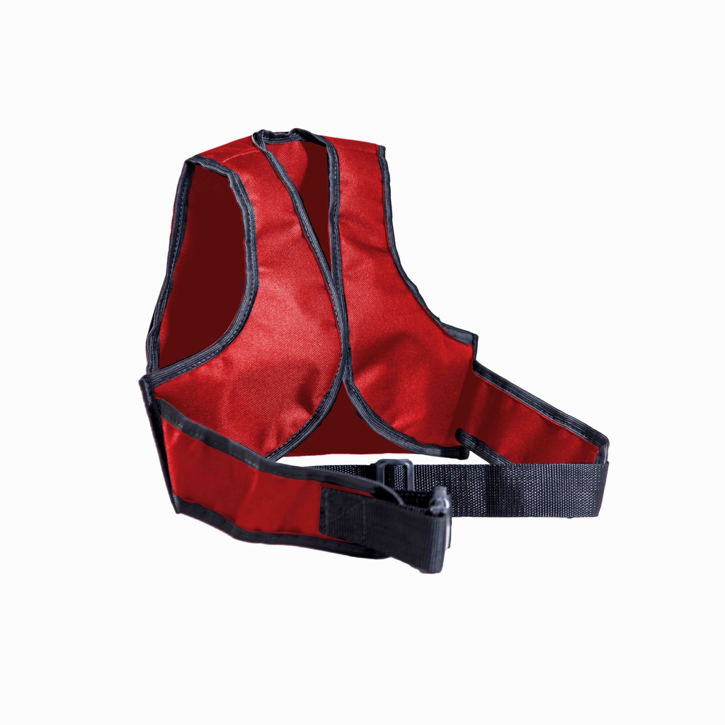 Colete Cinto de Segurança Infantil Para Moto Vermelho Garupa Criança Filho Seguro Firme Resistente