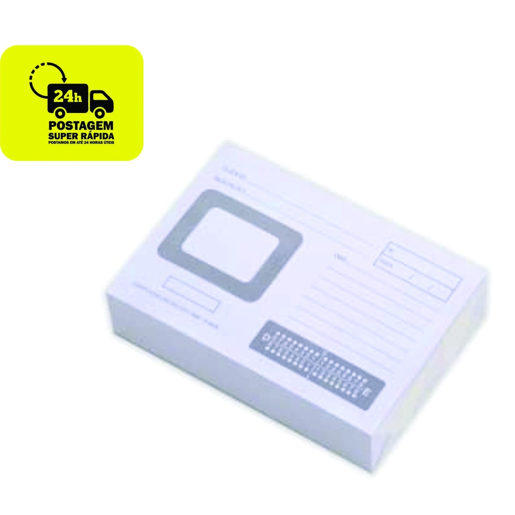 Cartão para Raio X 1 Furo - 240g AAF c/100 un