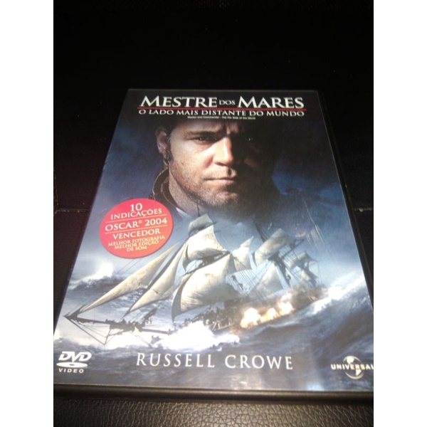 DVD Mestre dos Mares O Lado Mais Distante do Mundo Shopee Brasil