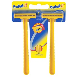 Aparelho de Barbear Descartável Gillette Probak II - 2 Un