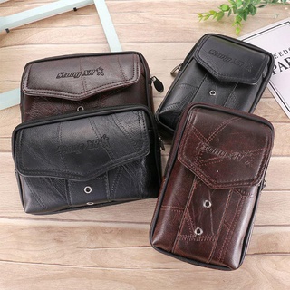 Bolsa De Cintura / Carteira De Couro Para Carregar Telefone