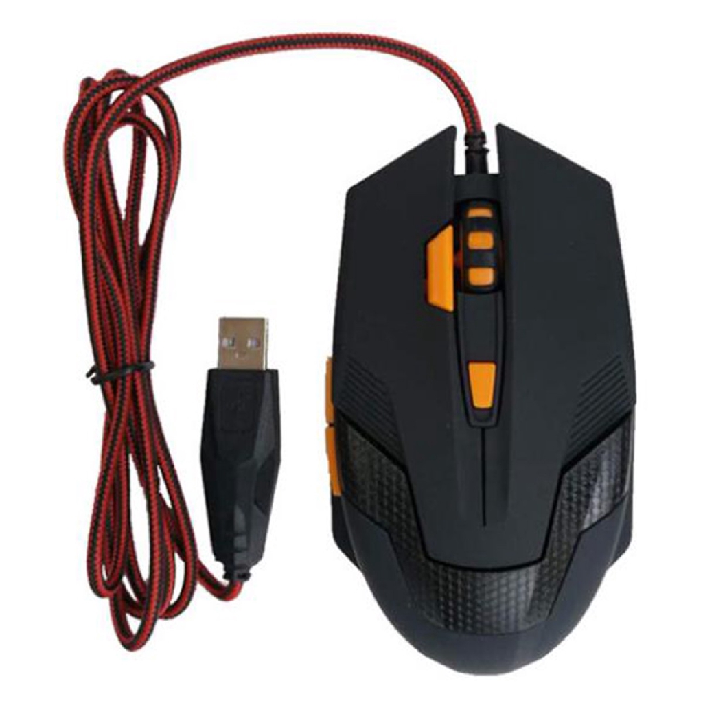 Mouse Gamer G-706 com 6 Botões Fio USB Computador