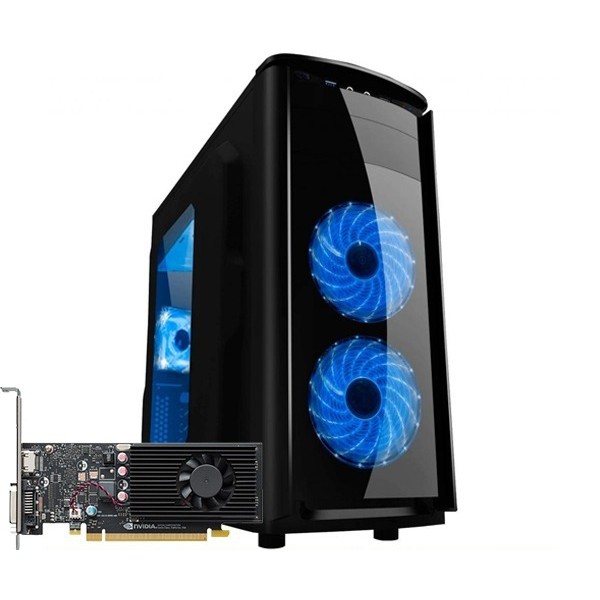 Cpu Gamer Asus/ Core I5 7400/ 8gb Ddr4/ 1tb/ Radeon 2gb