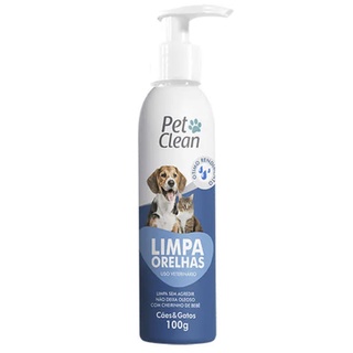 Limpa Orelhas para Cães e Gatos Pet Clean 100g