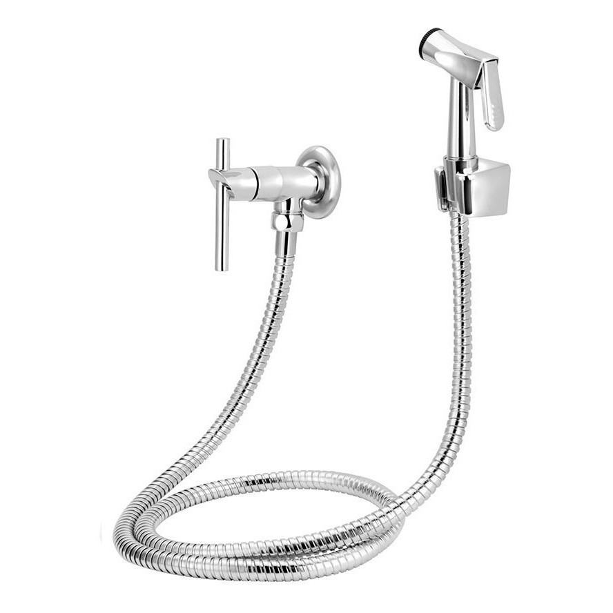 Ducha Higiênica Em Metal 1/4 De Volta Luxo C91 Granville Metais
