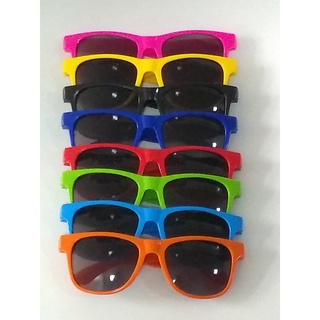Óculos Festa Balada Formatura Casamento Aniversário Armação Colorida Lentes Escuras (venda por unidade)
