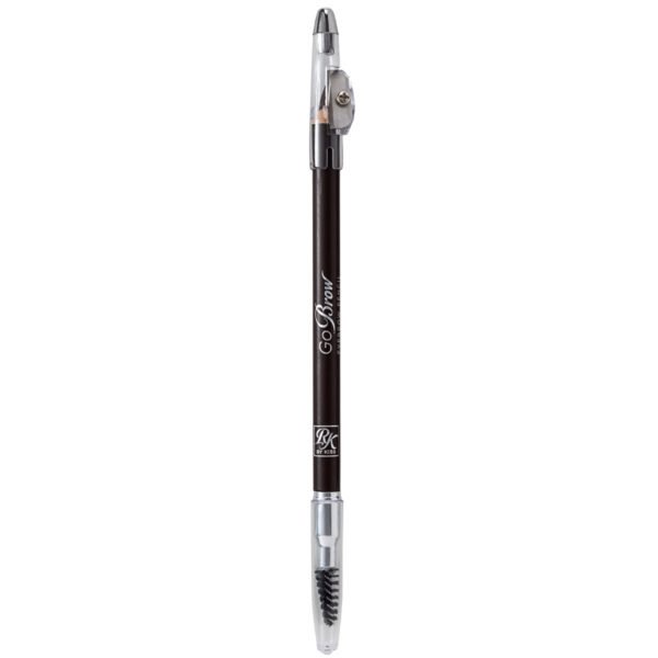 Lápis de madeira para Sobrancelhas Go Brow - Dark Brown - Ruby Kisses