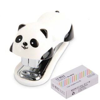 1 Conjunto Grampo Moderno Panda Com Grampos De Aço/Material De Escritório