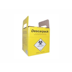 Caixa coletora Para Material Perfurocortante 3L Descarpack