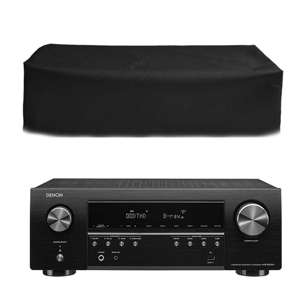 Capa para Receiver Denom Avr-S640H Material Impermeável e Flanelado Uv
