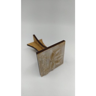 Um Carimbo para Artesãos Ceramistas Cerâmicas Sabonete Argila Personalizado Feito a Laser em Acrilico Alta Resistencia em Oferta na Shopee