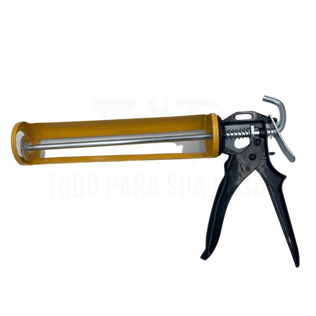 Pistola Aplicadora de Silicone/Veda Calha/Selante PU - TODO COMPOSTO POR CHAPA DE AÇO em Oferta na Shopee