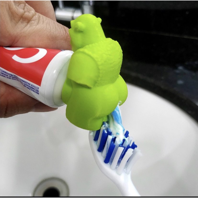 Shrek Tampa pasta de Dente Shrek 3D | Shopee Brasil