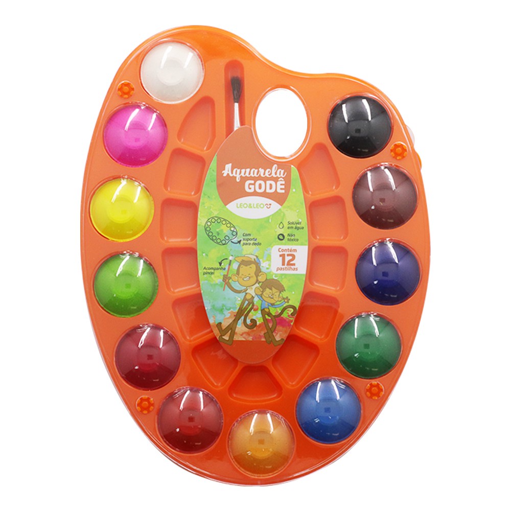 Aquarela Godê / LEONORA / LEOLEO / WX GIFT em Oferta na Shopee