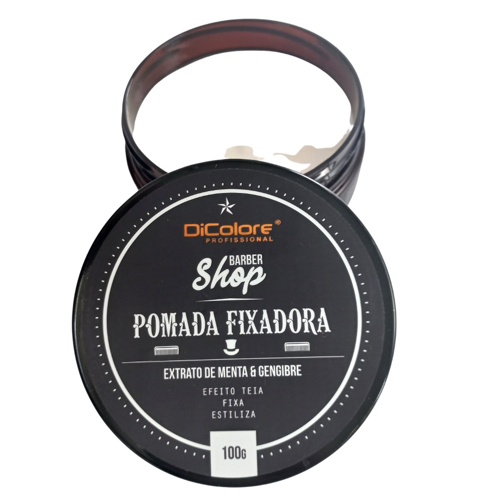 Pomada Cera Fixadora Efeito Teia E Modela 100g Dicolore CABELOS MASCULINOS E FEMININOS