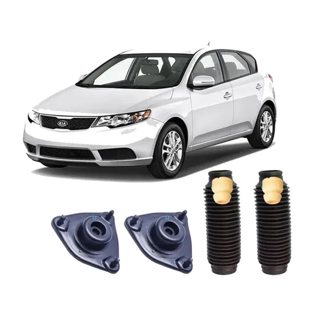 Kit Batentes + Coxim Do Amortecedor Dianteiro Kia Cerato 2009 2010 2011 2012 A 2013