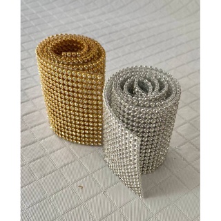 Manta de Strass de Alto Brilho - 6x45cm em Oferta na Shopee