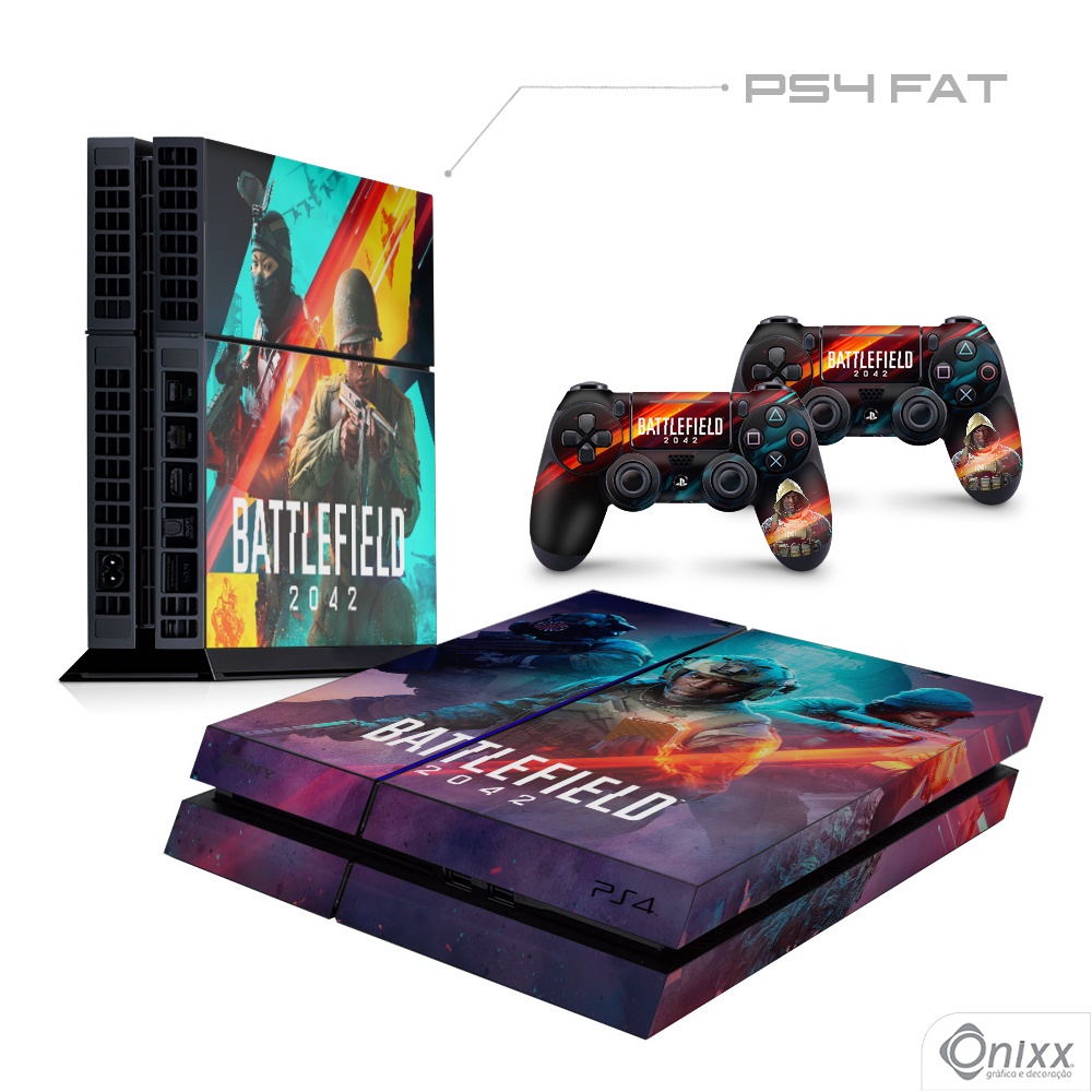 Skin PS4 FAT Adesiva Battlefield 2042 Ultimate Edition